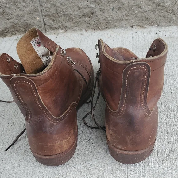 Red Wing 8111 Iron Ranger Brown Leather Boots Size 10, Width 2E - Picture 5 of 16
